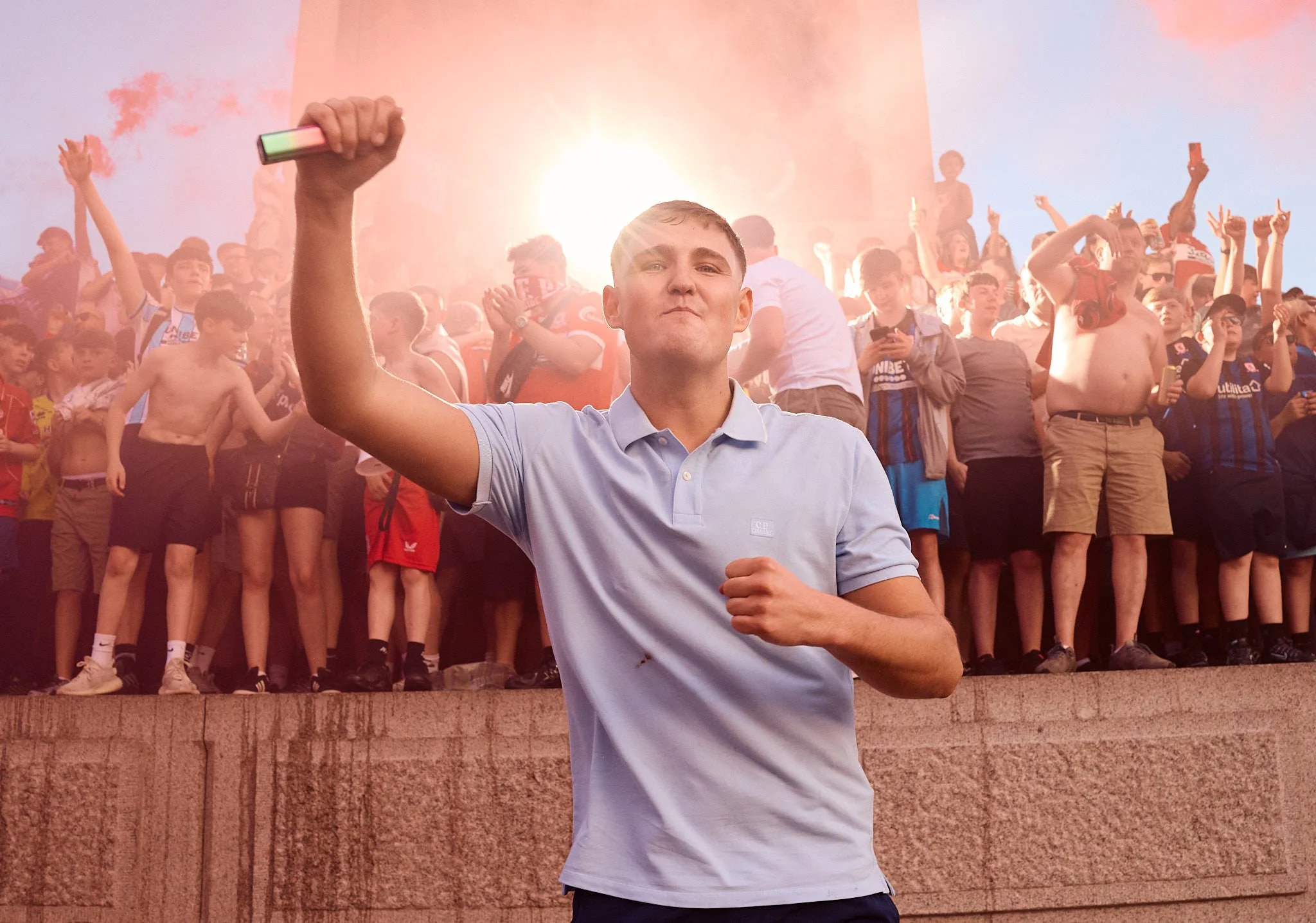 Trafalgar Square | Flare Held High