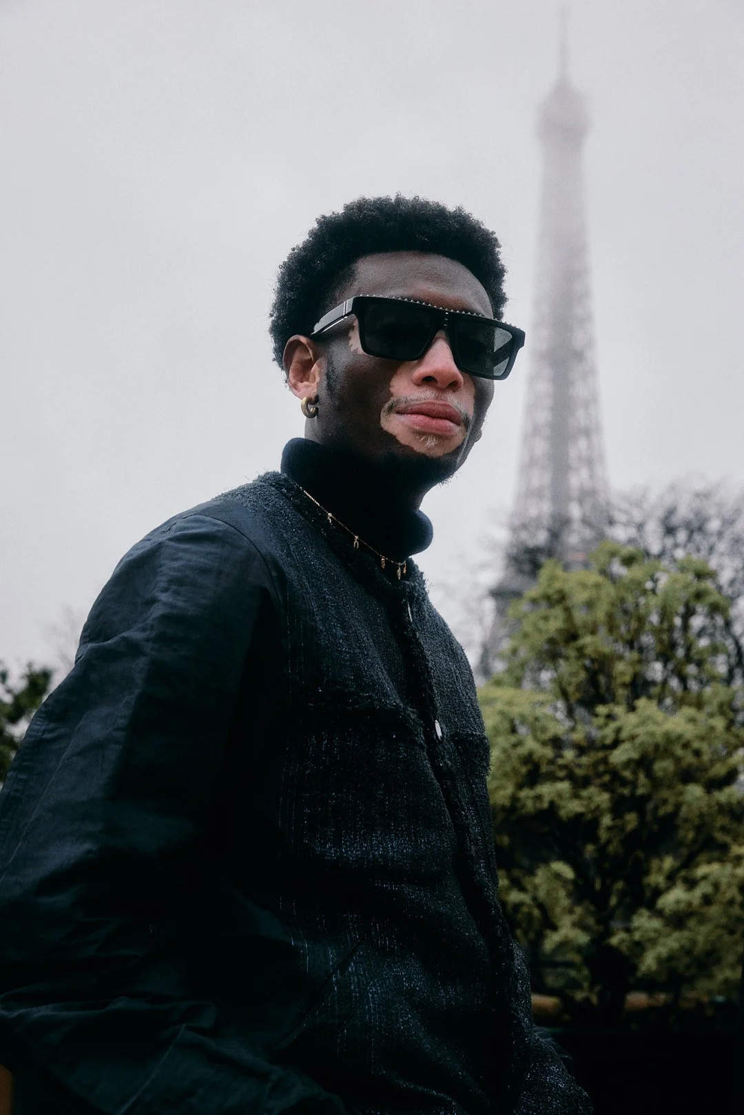 Street portrait outside the Taakk show at Paris Fashion Week menswear AW26