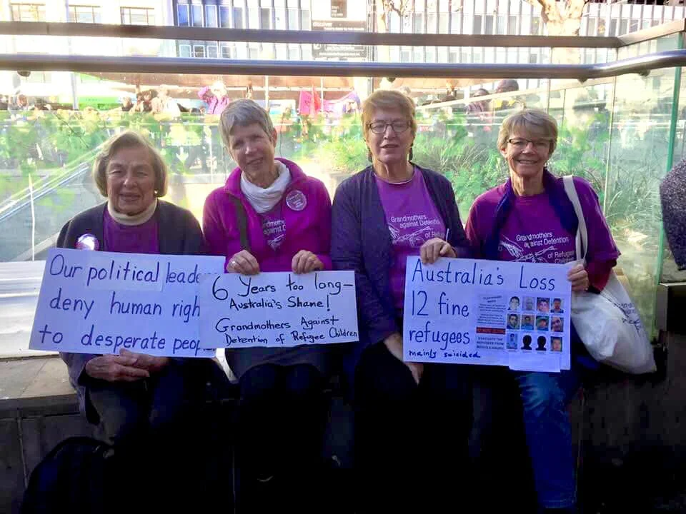 Grandmothers persist at #6 Years Too Long Rally