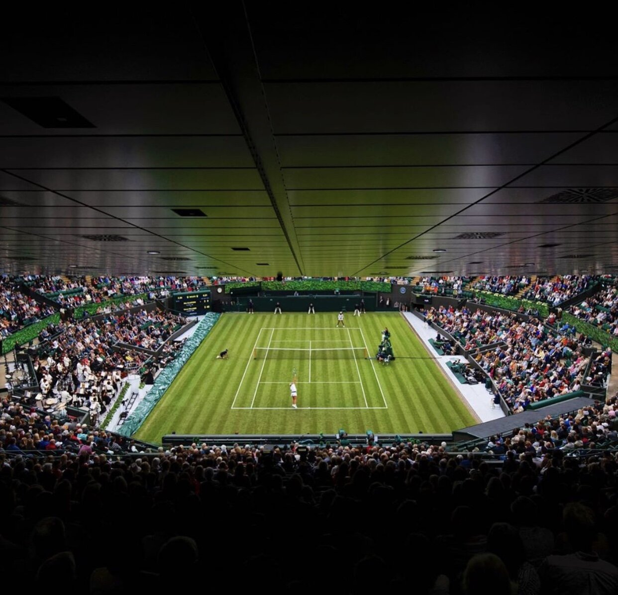 Wimbledon Tennis 1/4 Finals - (Tue 9 July 2024) - Centre Court