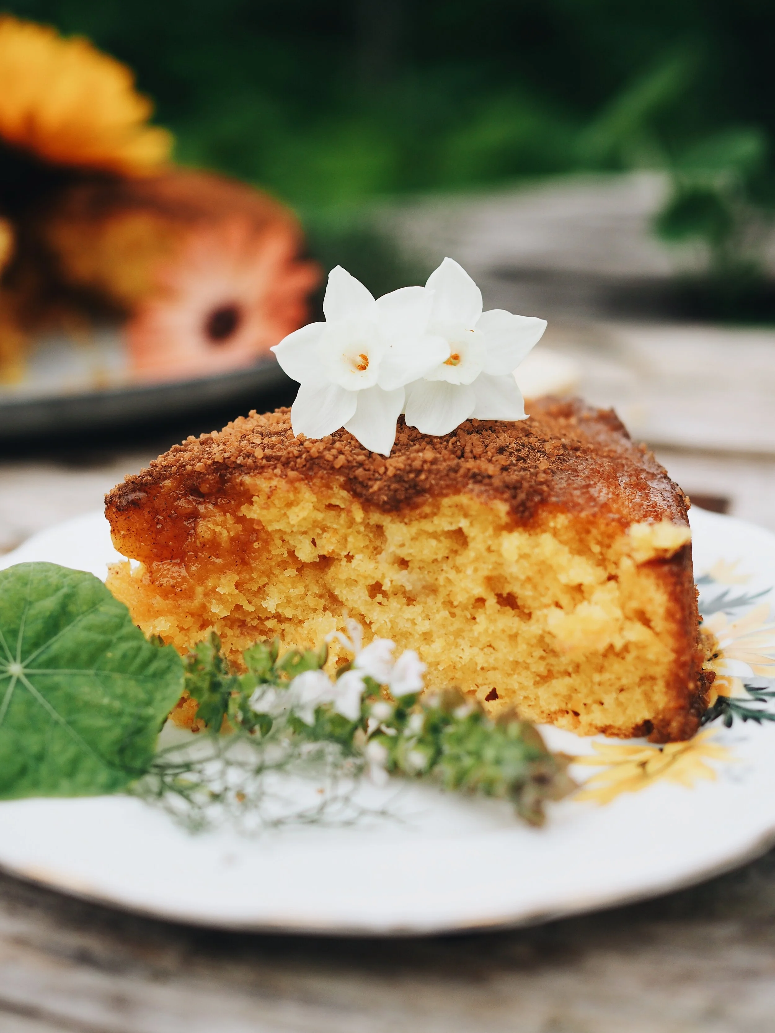 Mandarin &amp; Cinnamon Teacake