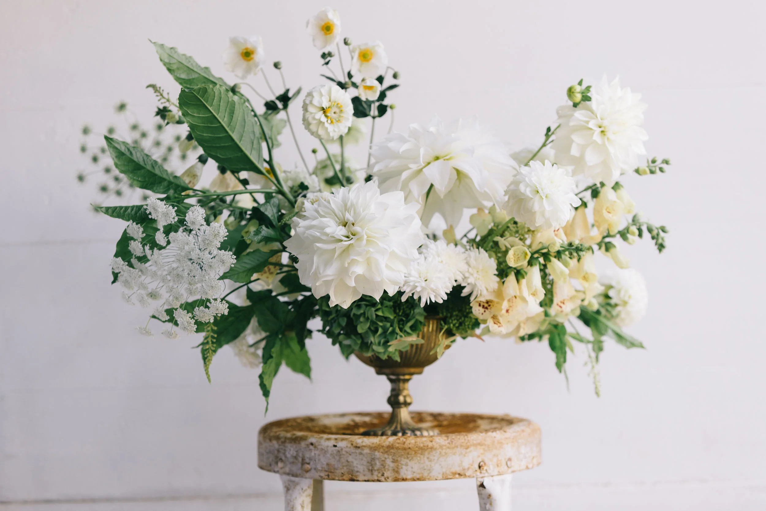 Arrangement by Mandi at Blue Ridge Blooms Anna Hedges Photography