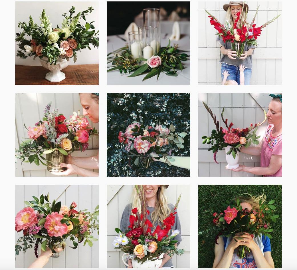 Share your floral design business through beautiful images of your work