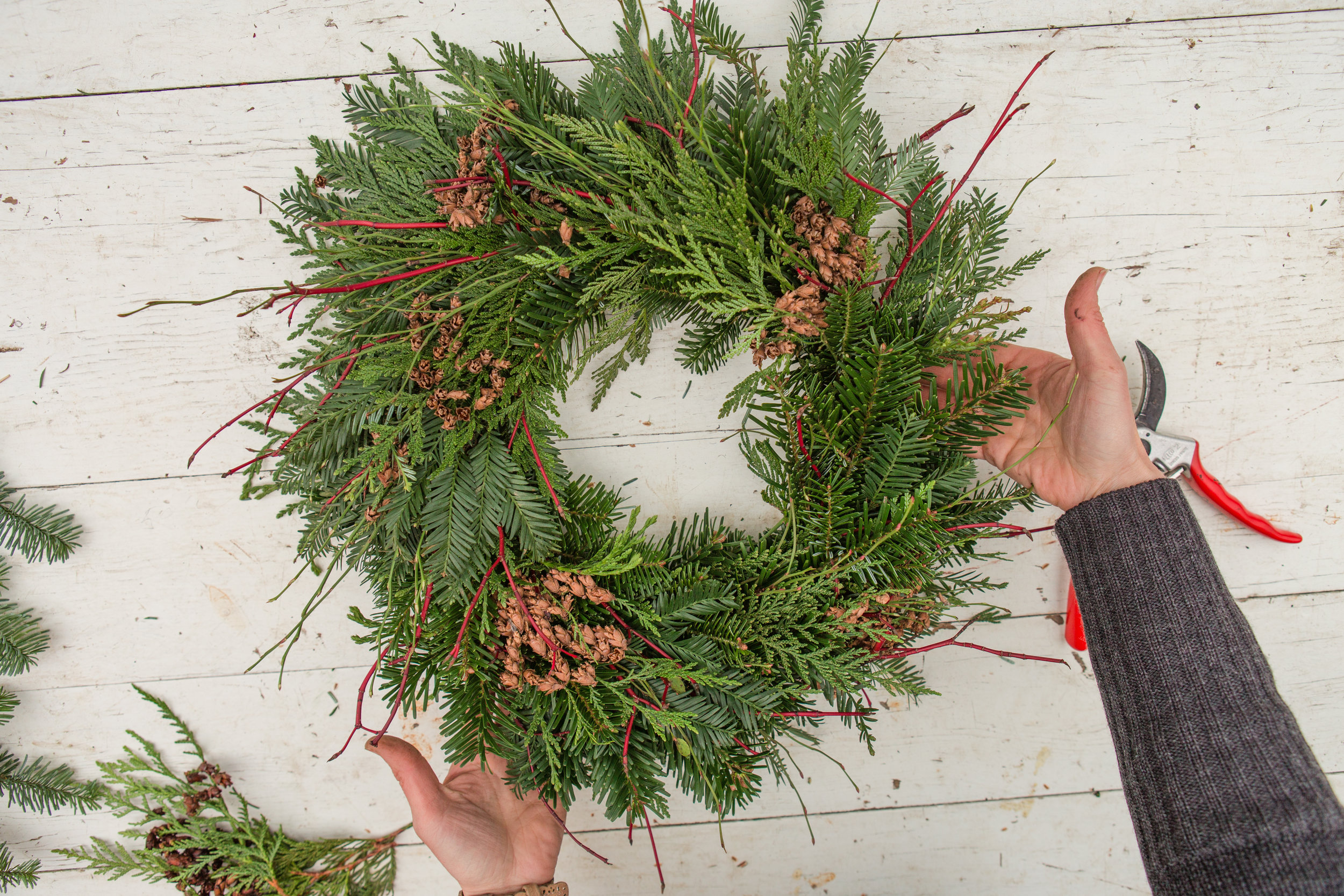 How to Make a Wreath (It's Easier than You Think)