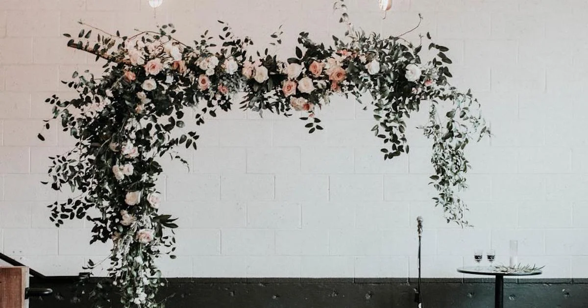 Floating Floral Arbor Installation: A How-To