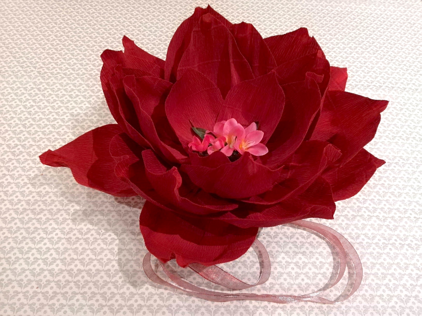 How to Make a Large Paper Flower