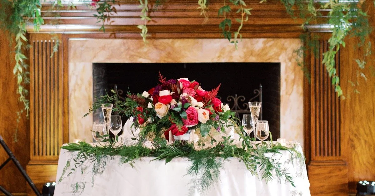 Repurposing Ceremony Flowers for Receptions