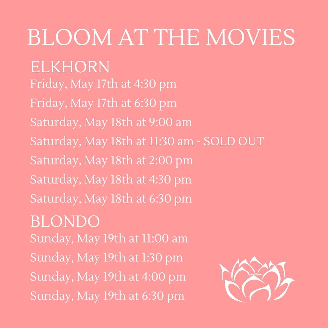🌟✨ Lights, camera, DANCE! 🎬🎶 It&rsquo;s finally here &ndash; Bloom Dance Studio&rsquo;s &ldquo;Bloom at the Movies&rdquo; recital weekend kicks off TODAY! 🎉💃 Check out our show times and get ready to experience the magic of the silver screen bro