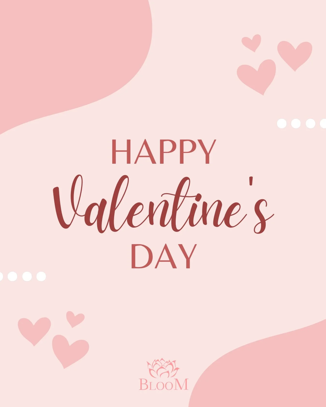 Happy Valentine&rsquo;s Day, Bloom family! We hope your day is filled with love. 💌💕
