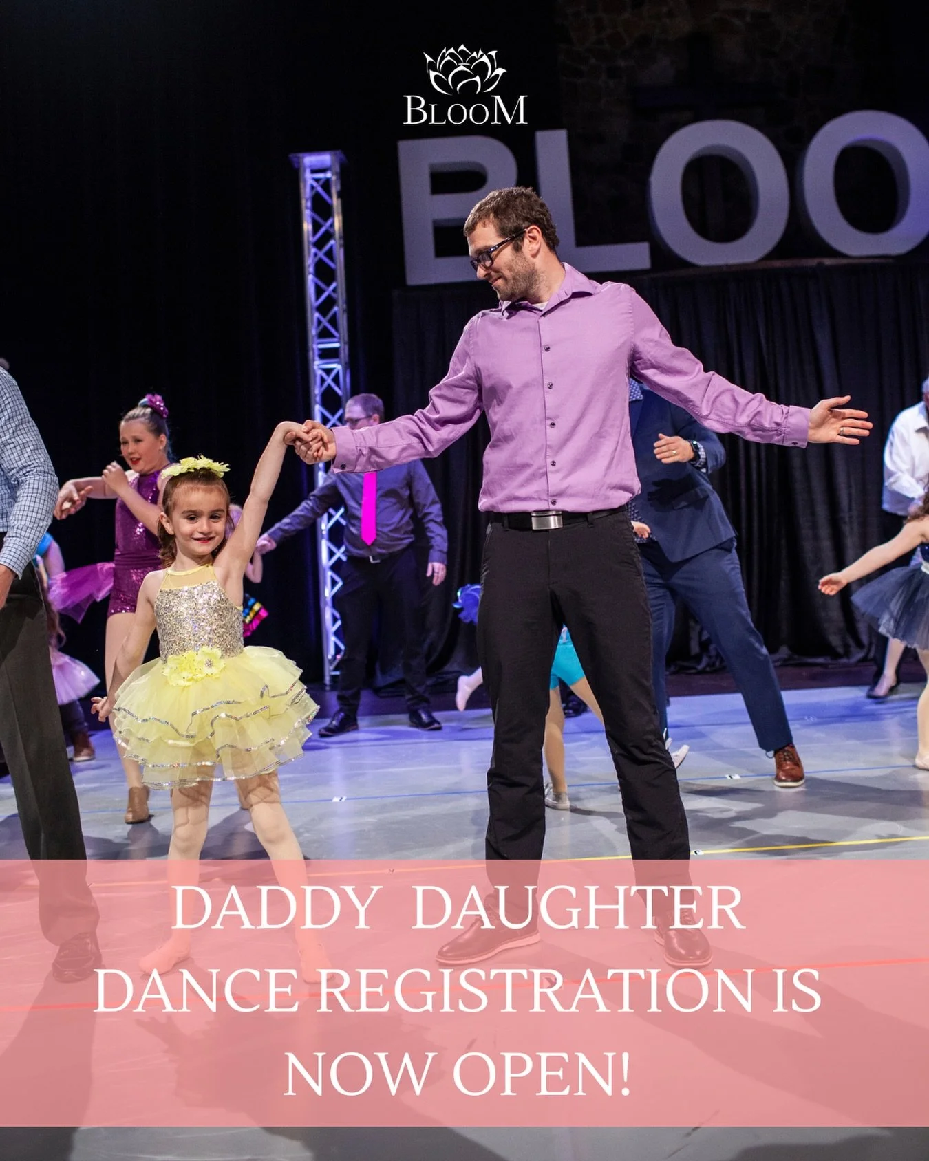 Don&rsquo;t miss out on this cherished recital tradition &mdash; our Daddy Daughter Dance 💕

Registration is OPEN now!

Sign up here: danceatbloom.com/daddy-daughter-dance