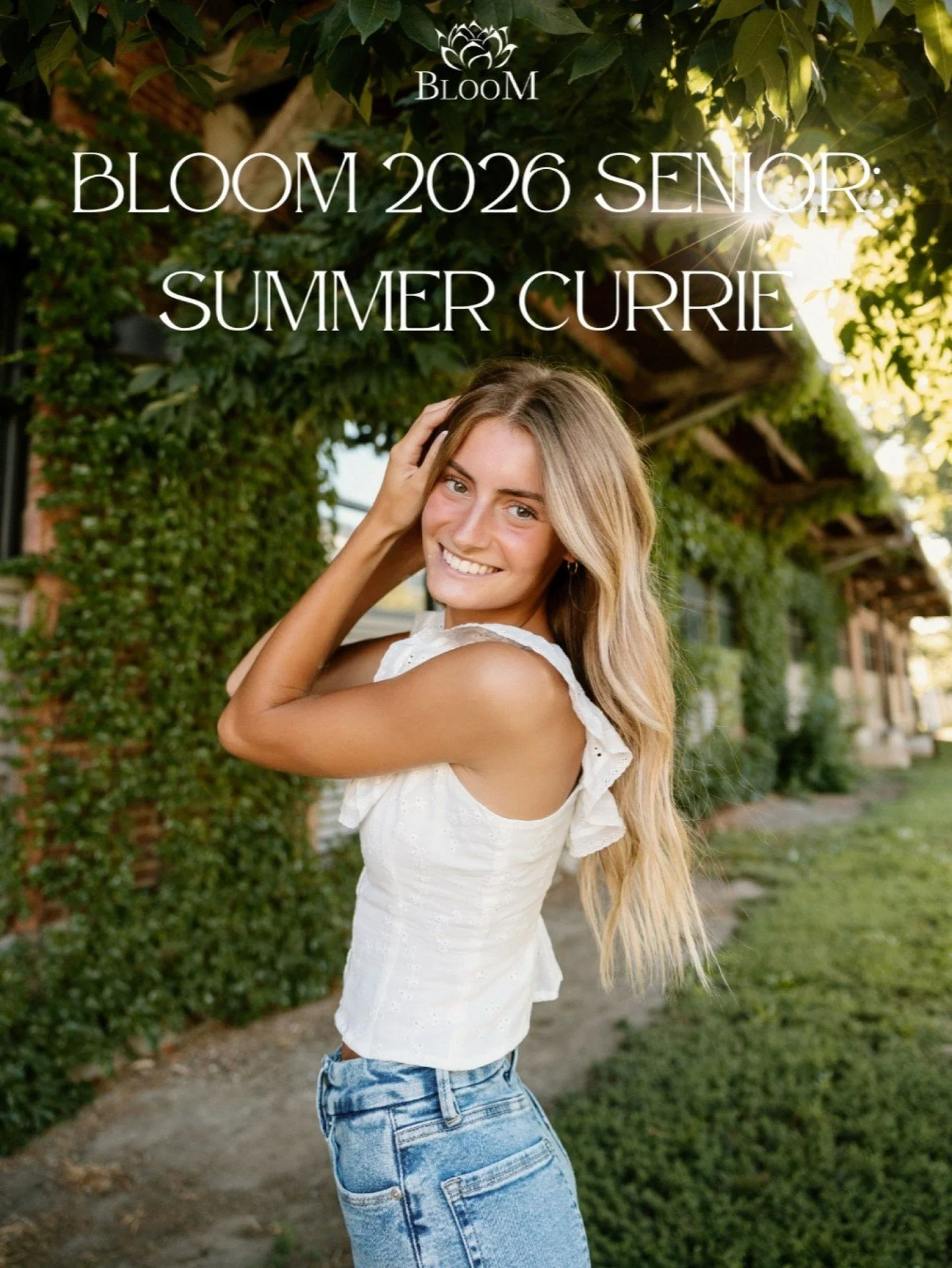 It&rsquo;s time to introduce our 2026 Bloom Seniors! ✨🎓
First up, we have the amazing Summer Currie!

We are so proud of the hard work, dedication, and heart she&rsquo;s poured into her journey at Bloom. Stay tuned as we continue celebrating our inc