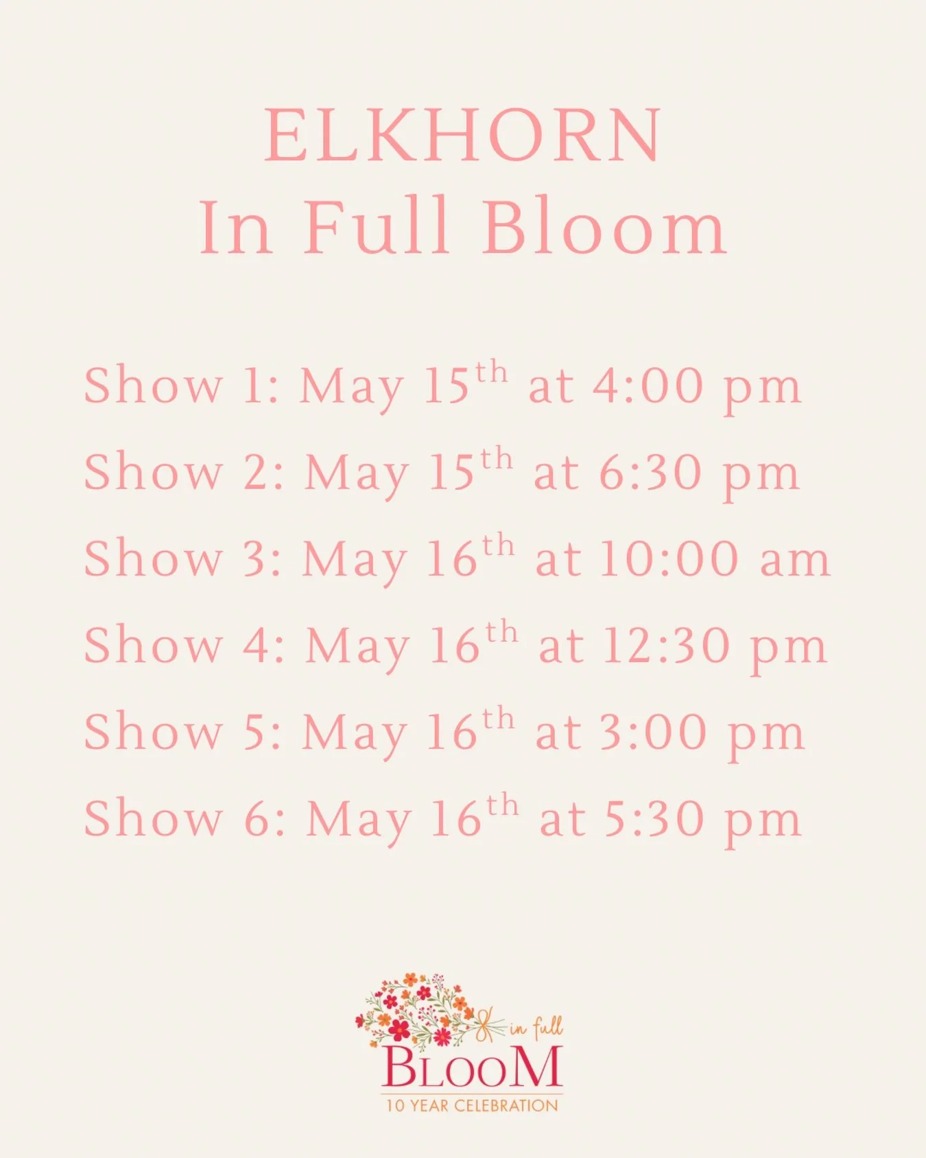 Elkhorn, it&rsquo;s your time to shine this week! ✨

Dress rehearsals kick off tonight at our Oakview location, let the excitement begin! Be sure to review your recital guide and double-check all details in your parent portal so nothing gets missed.

