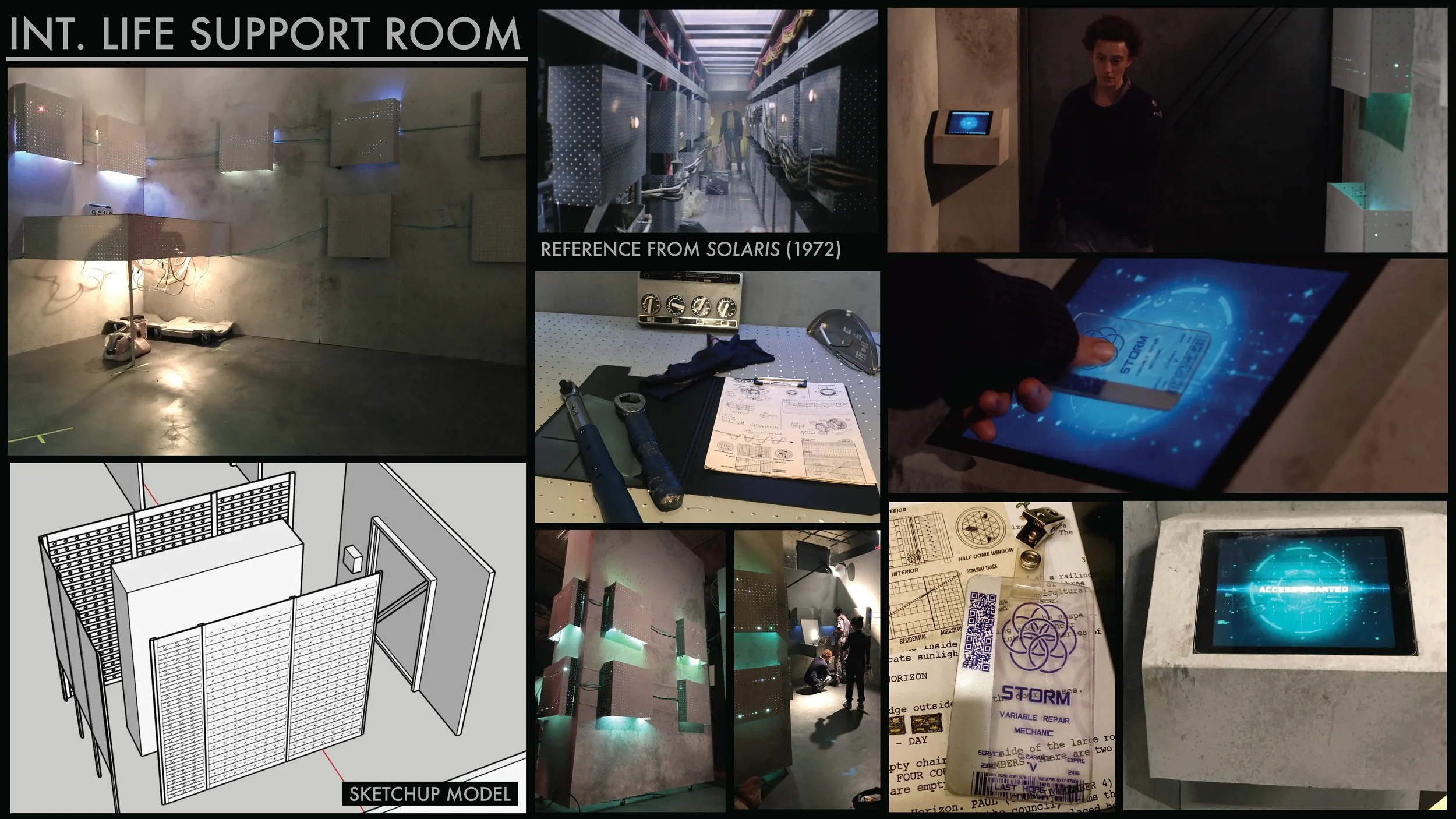 INT. LIFE SUPPORT ROOM