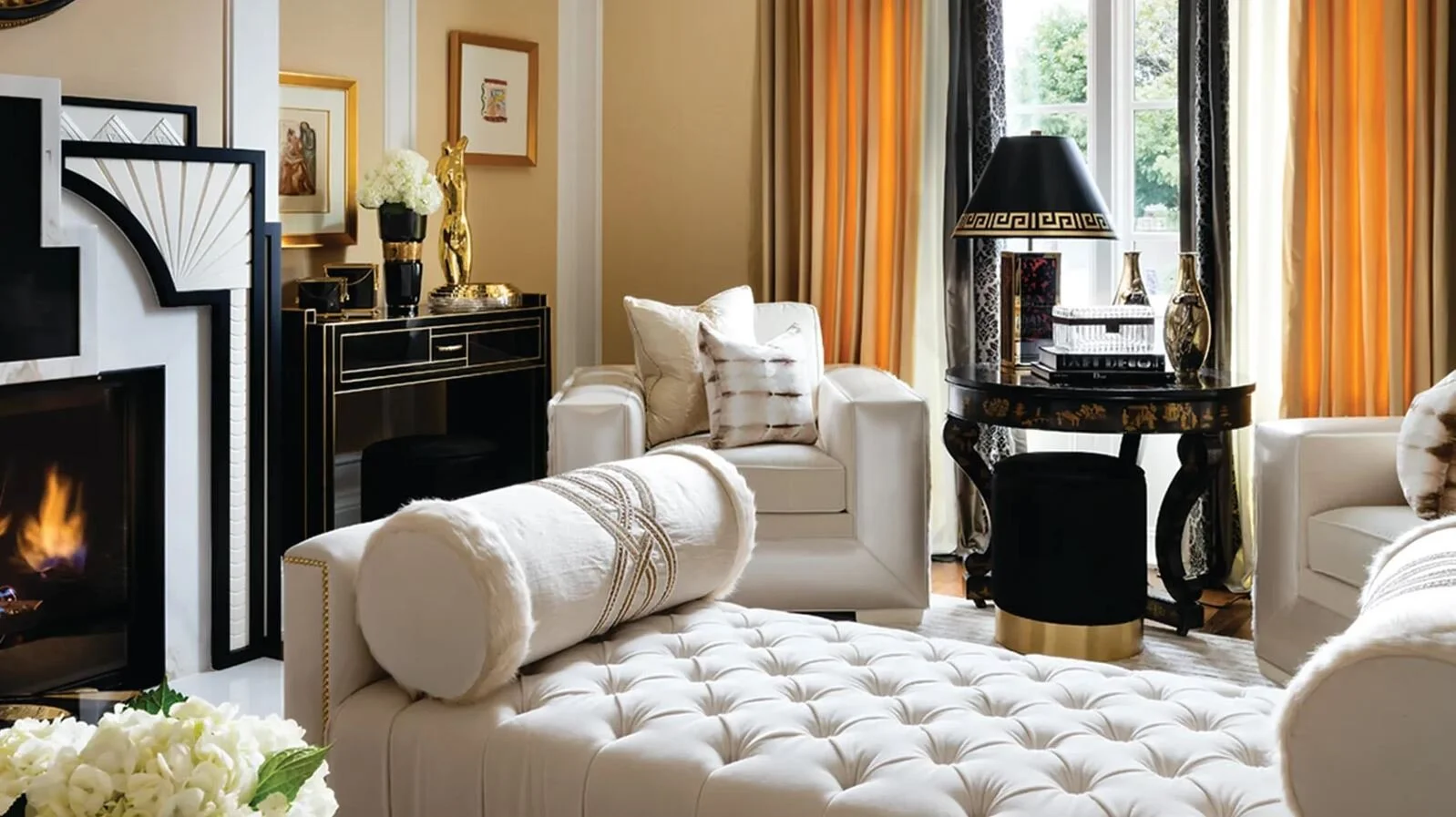 Hollywood Regency Takes Center Stage