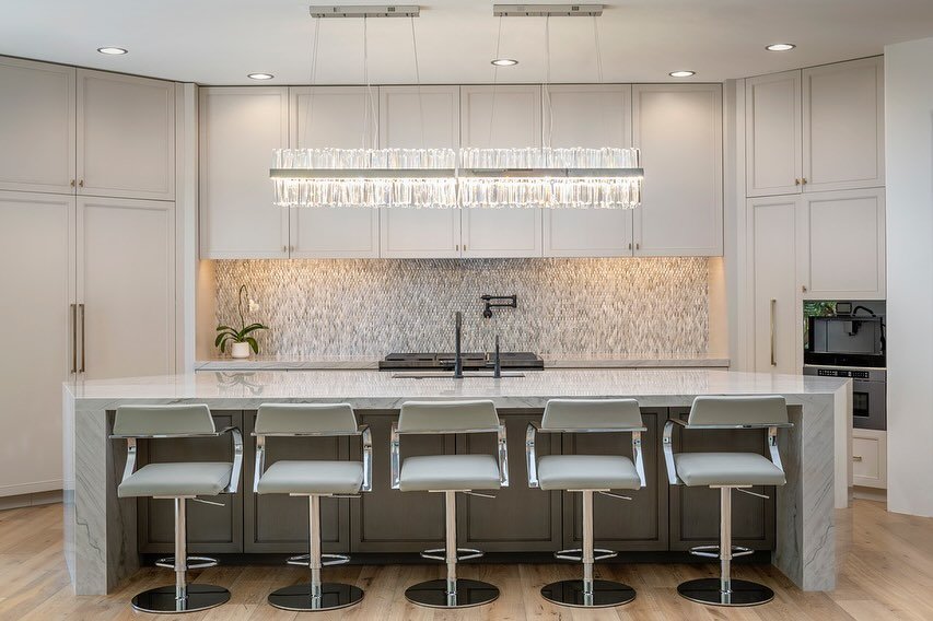 The timeless interior features modern finishes, lux textures and expansive spaces, harmonized by the 7,000sf of French oak wide plank wood floors. The kitchen is equipped with state-of-the art appliances, a spacious island for your culinary endeavors