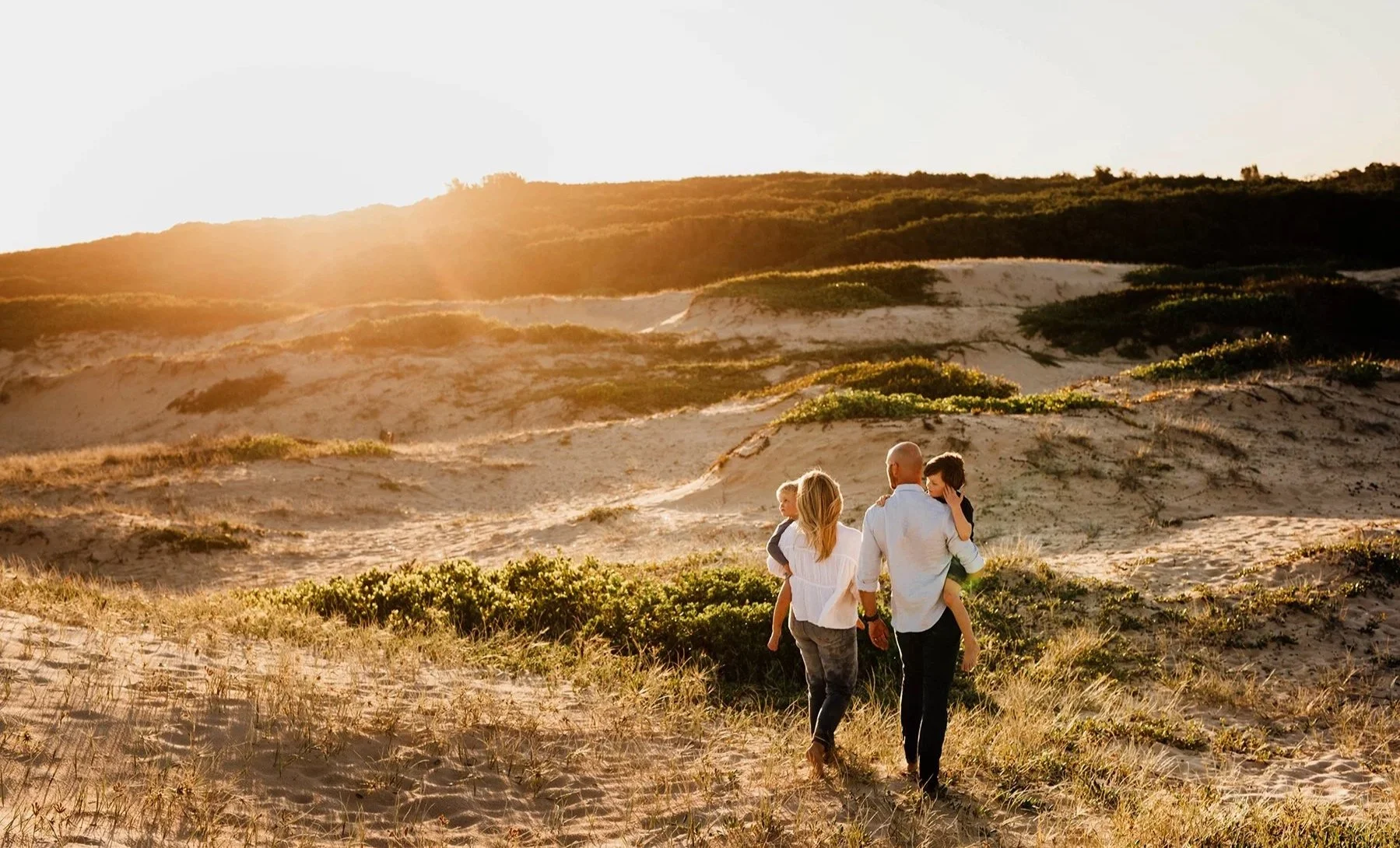 newcastle beach family photo