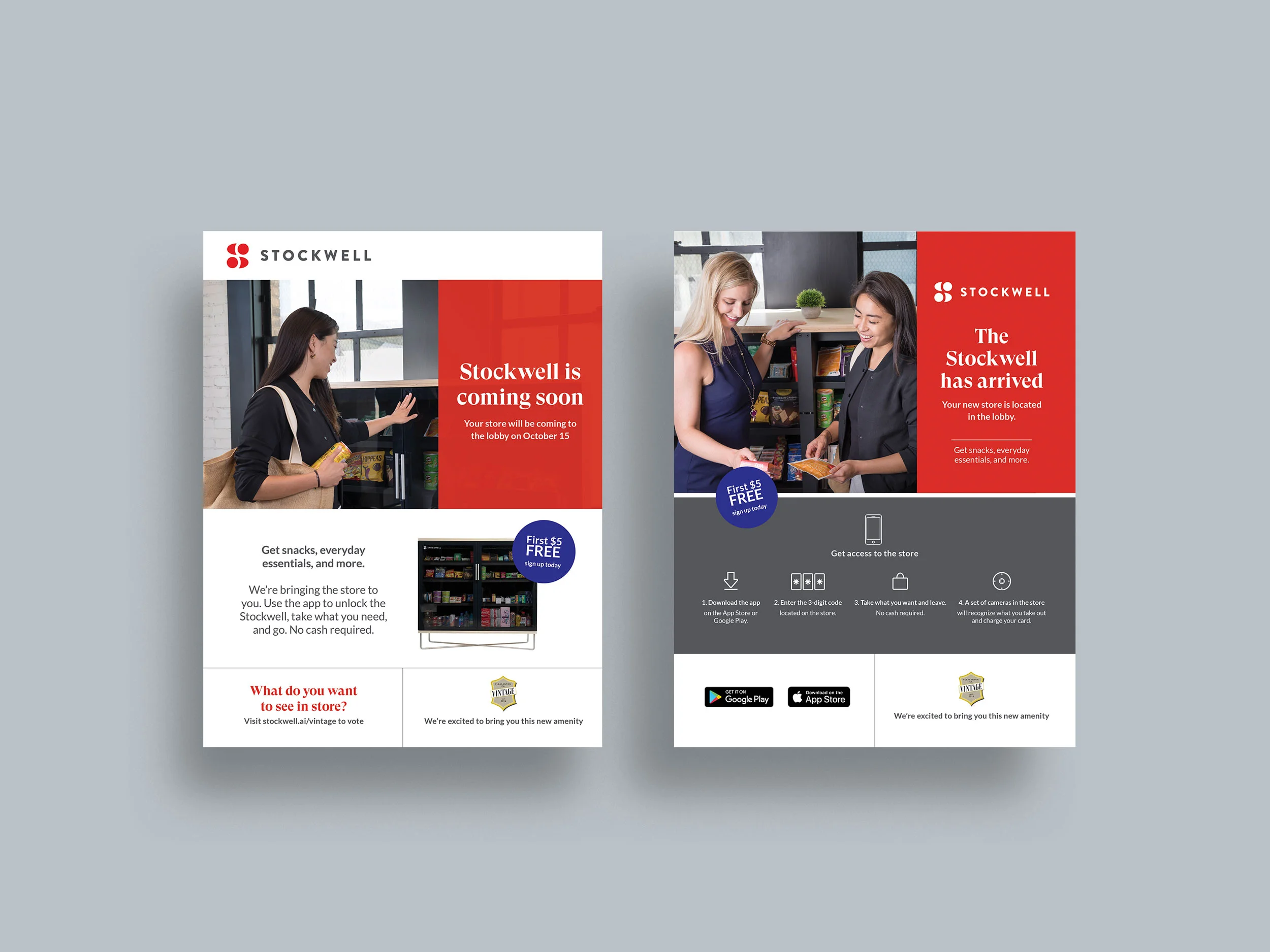 Flyers - Used onsite to educate customers about Stockwell