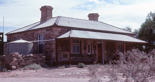 The repeater station, converted into a private residence in more modern times