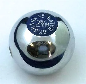 Hitch ball size: 2 5/16" (same as most base camp trailers)