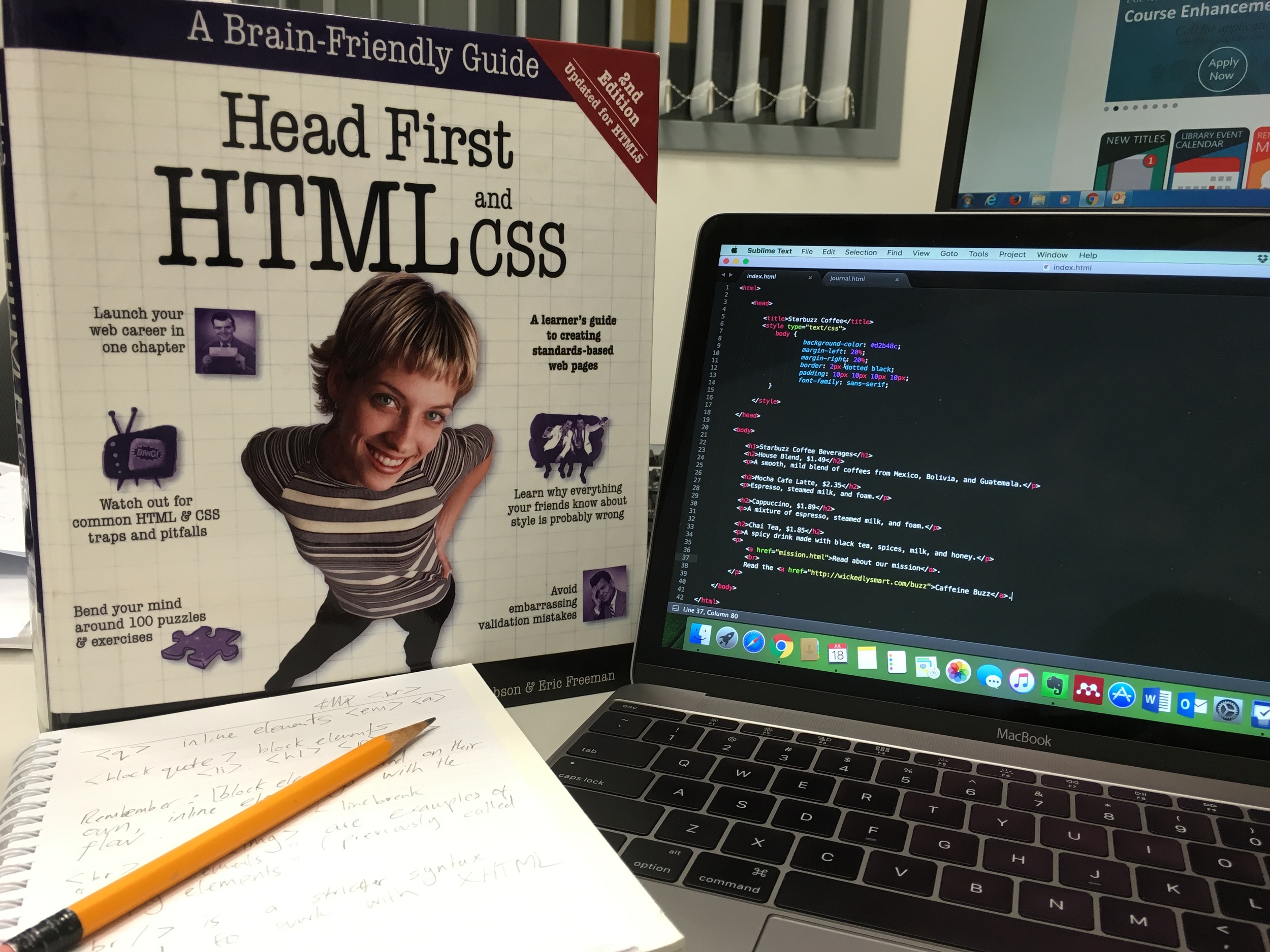 All that I need to succeed! Fortunately the required textbook was available from a sister JULAC library :-)