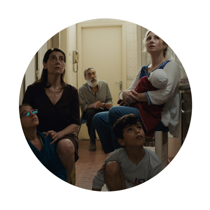 From the blue-painted flowers of AFTERIMAGE, MIFF2017’s festival of the human condition continues with film 13, INSYRIATED (D Philippe Van Leeuw), viewing the whole world in a small, claustrophobic space, taking Kafka’s “axe for the frozen sea within us”.