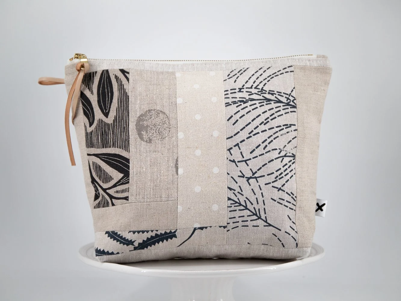 large zipper pouch patchwork 2