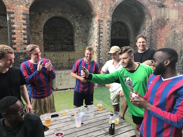 We organised our first ever “OD Accountants Pill Box World Cup Tournament” a friendly football match at Powerleague, Shoreditch on Thursday 5th July 2018 that saw many of the resident companies within The Pillbox, Bethnal Green come together and enjoy a day away from the office. The day was beautiful and everyone who participated was on top form. O D Accountants Ltd would like to say a BIG THANK YOU to those of you that participated and to Bradley Gleeson at OD Accountants Ltd for organising such a fun afternoon. A huge well done to the winners, Action Rocket! #deucestudios #assomai #thepillbox #powerleague #iewpointpartners #lollop #actionrocket #re-leased #workspace #eastlondon #accountants #cloudbasedaccountancy #odaccountants