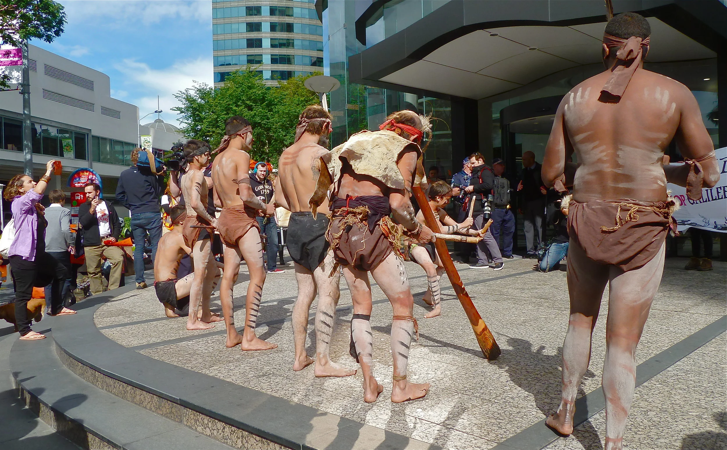 Traditional Owners approach Adani HQ
