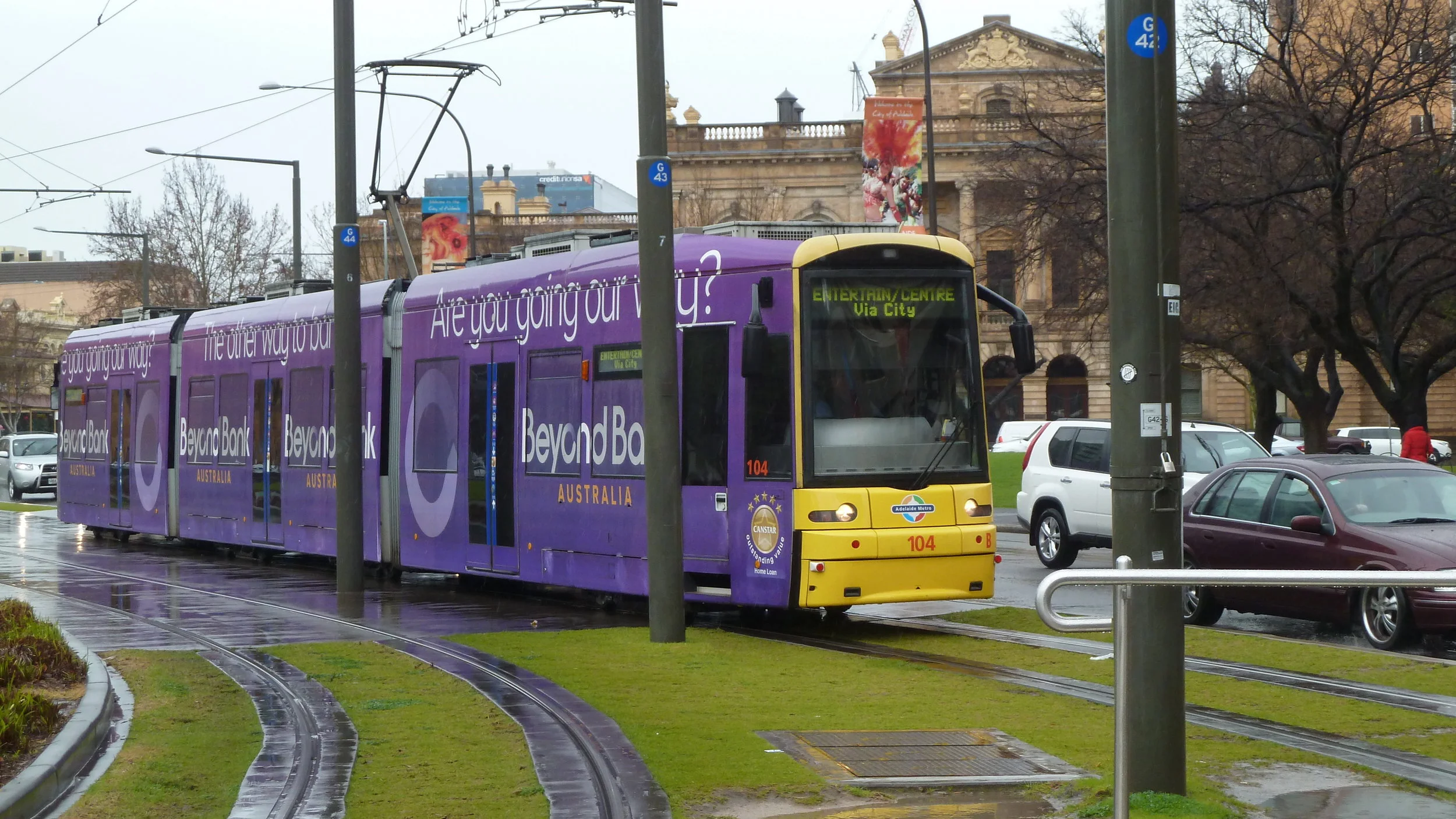 Victoria Square (above and below)