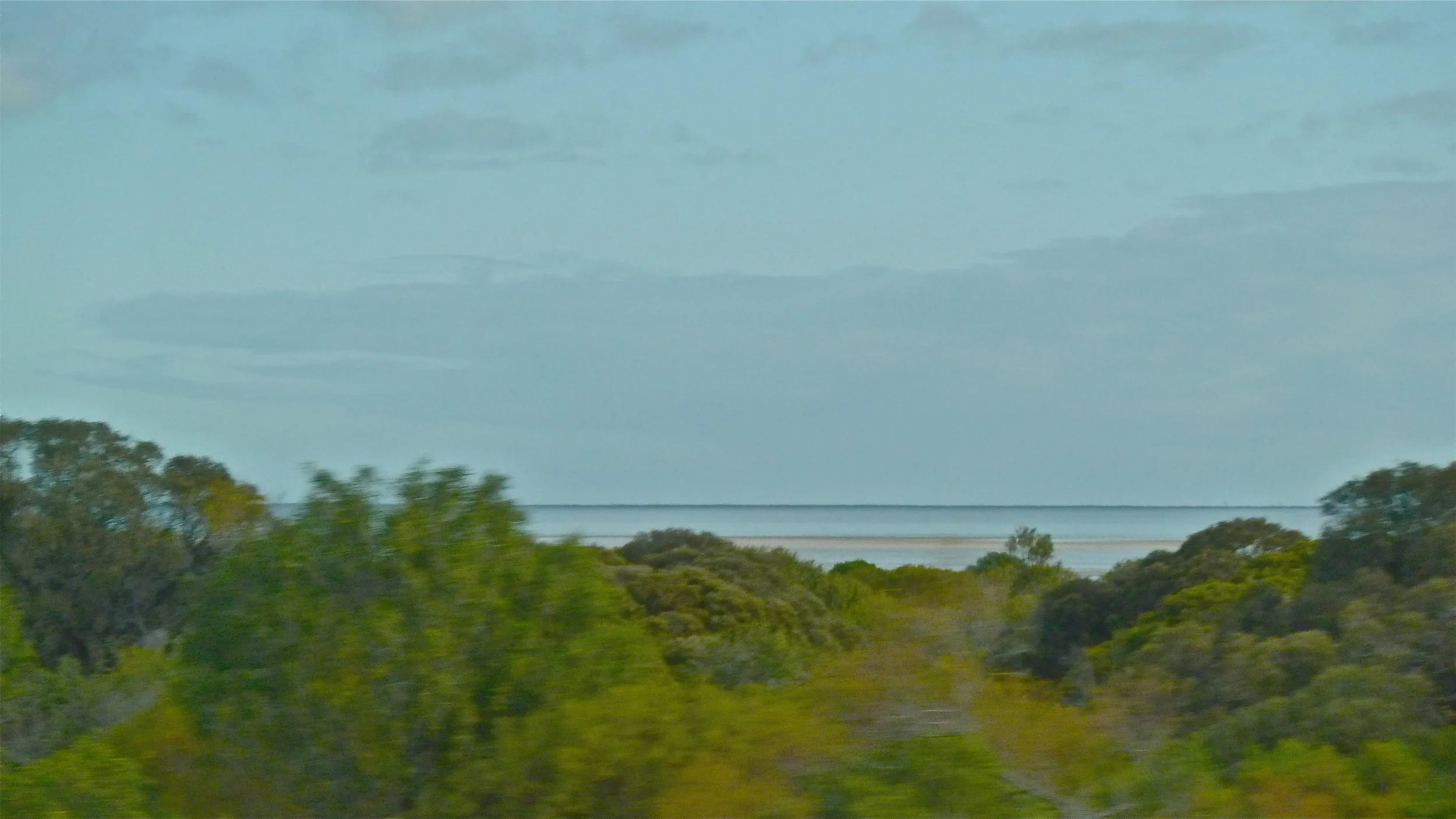 A distant Spencer Gulf
