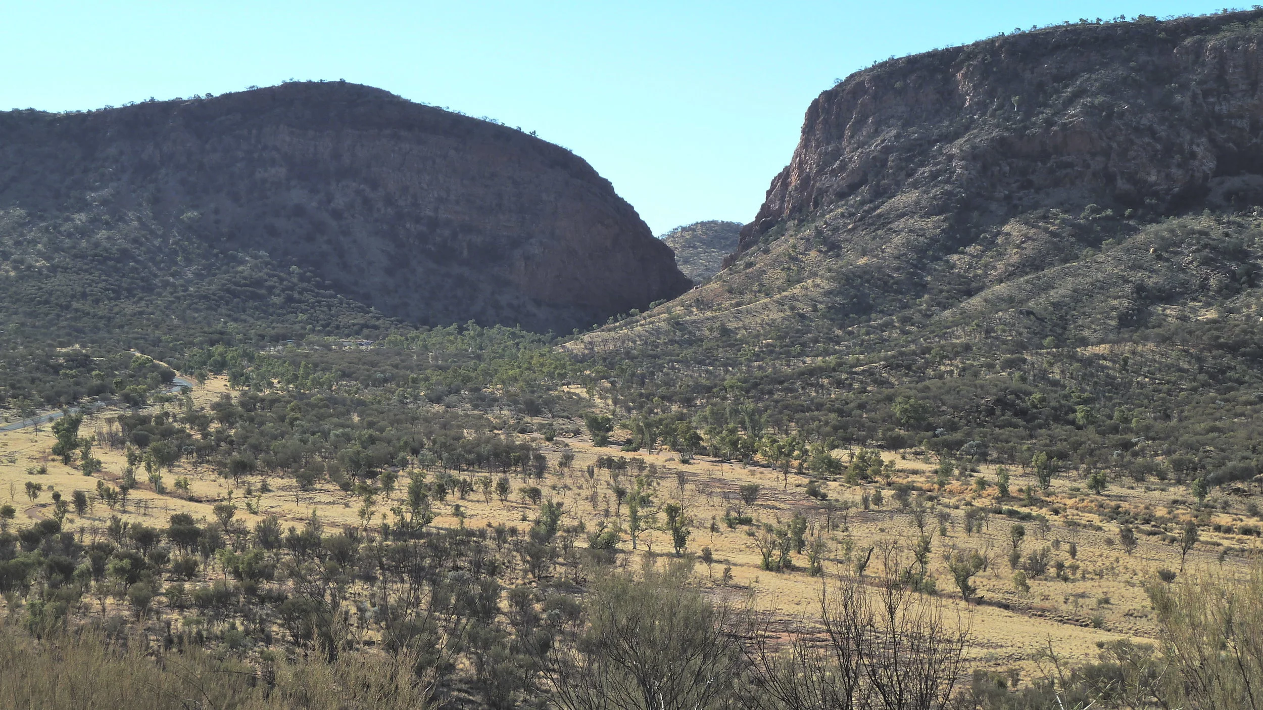 Simpsons Gap from Cassia Hill