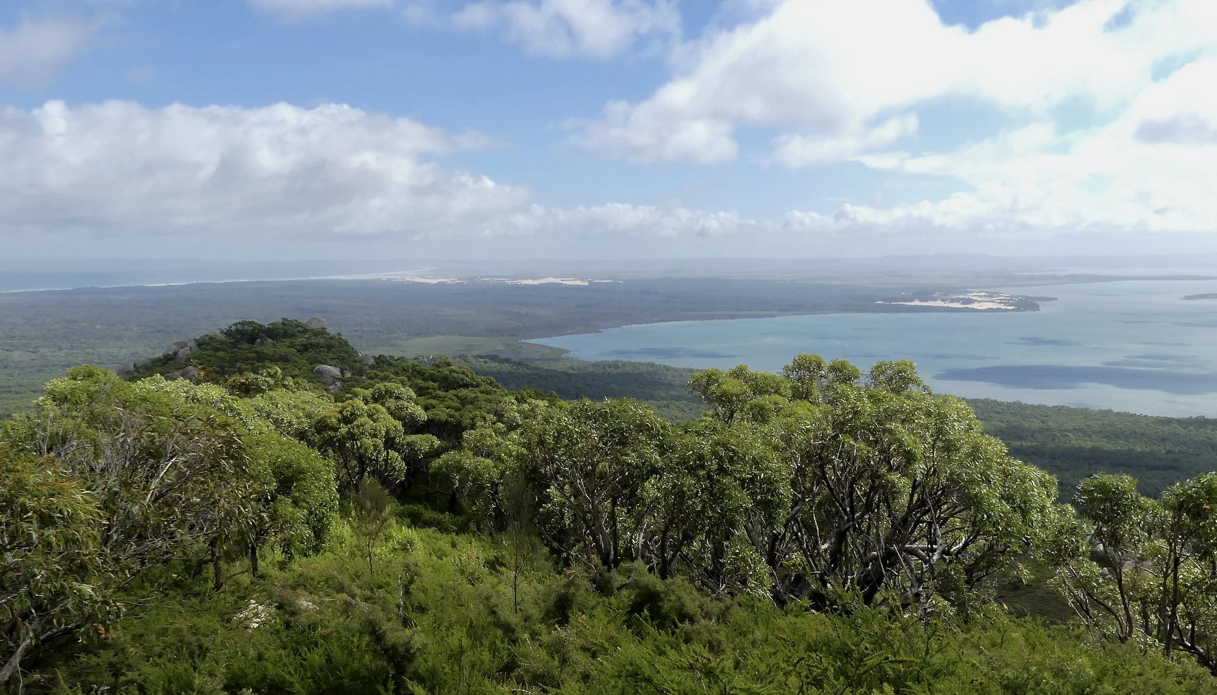 Looking to Yanakie Isthmus from Vereker Outlook