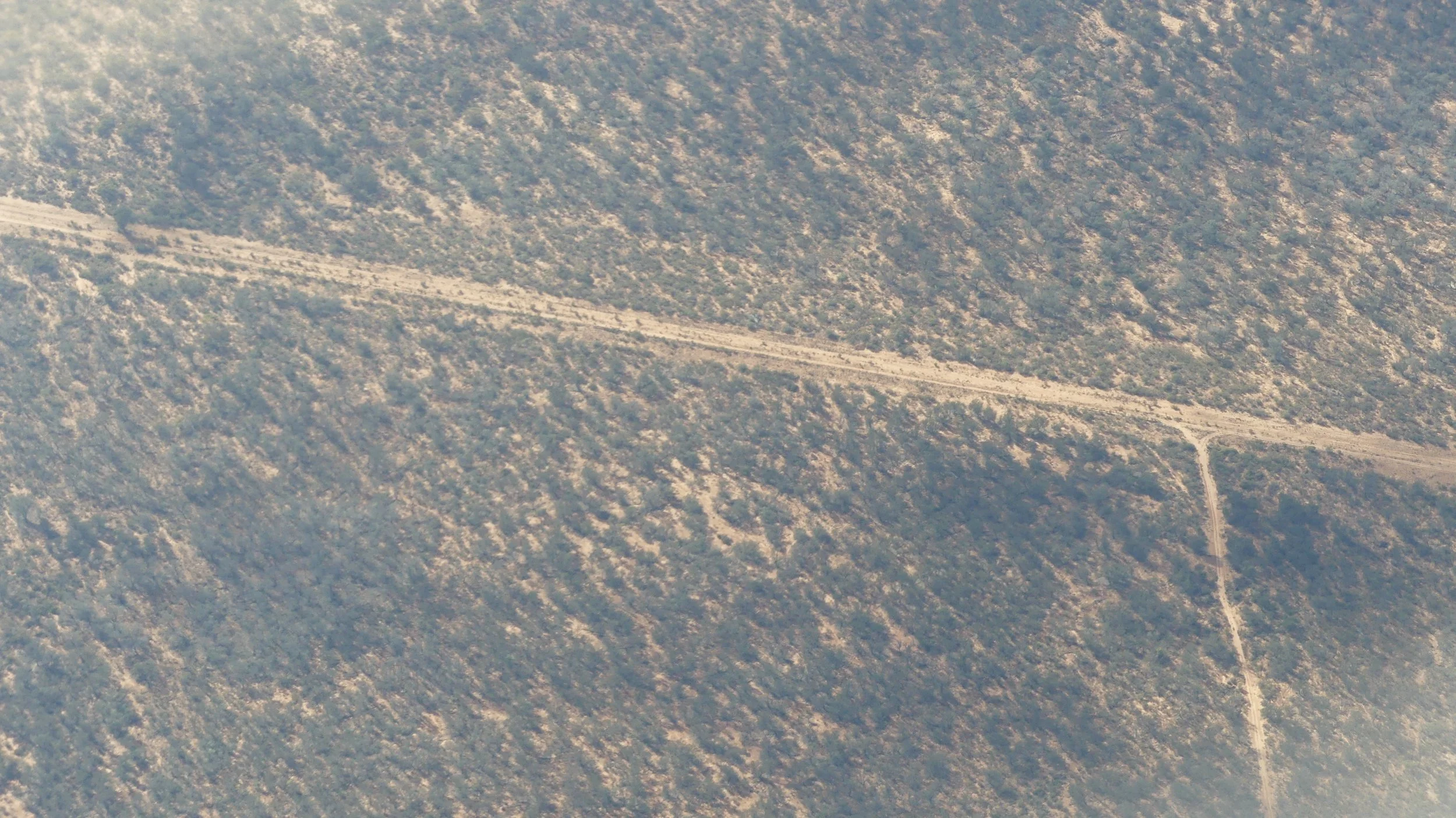 Looking east across the SA-NSW border