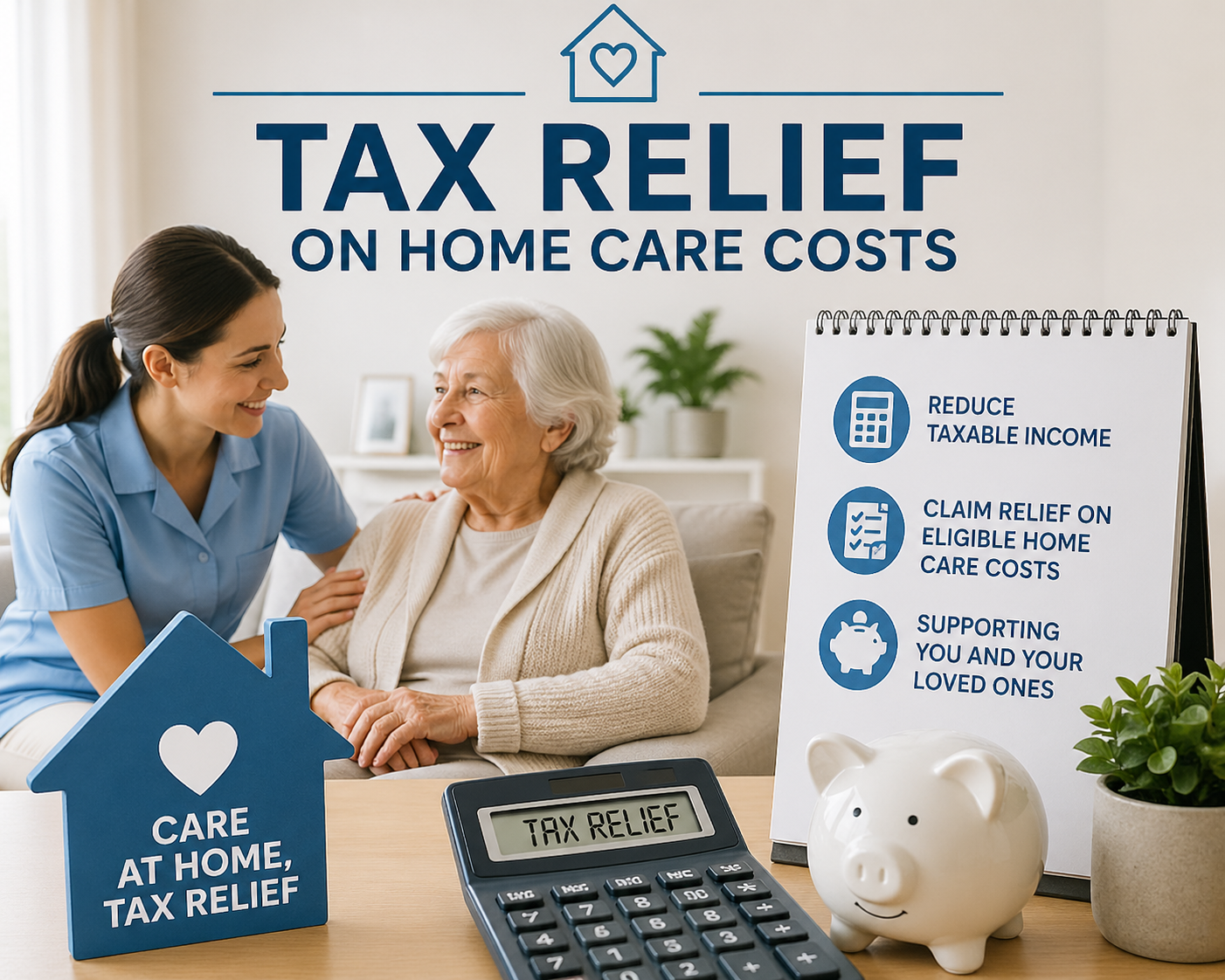 Tax Relief on Home Care Costs - Could SARS help fund part of your family's care costs?
