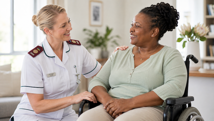  Our Quality Care, Your Home   Nurses &amp; Caregivers     LEARN MORE ABOUT SPECIALISED CARE   