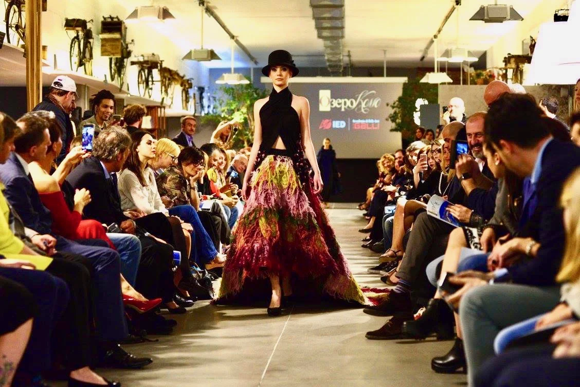Fashion show at Ozero Como event in Cantù