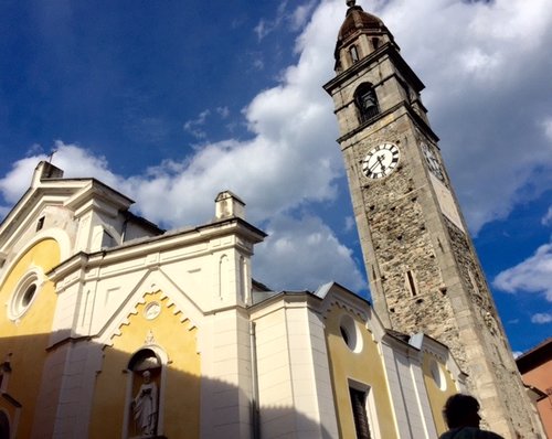 Church of San Pietro e Paolo in Ascona, Ticino, Switzerland