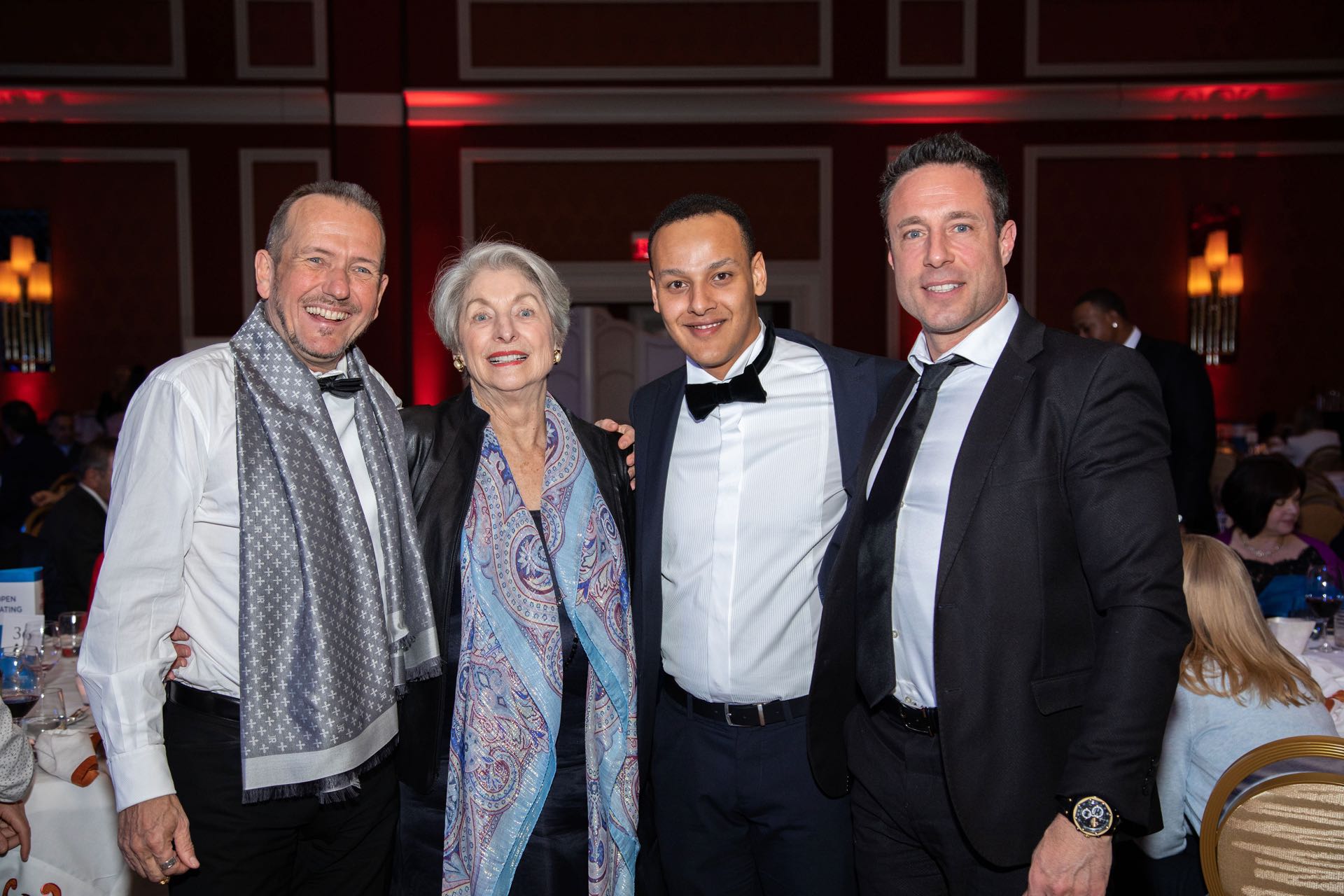 From left to right: Ueli Schnorf / Owner Wetag Consulting, Michael Sunders / Owner Michael Sunders Real Estate, Massimiliano Kapeen / Senior Consultant Wetag Consulting, Iradj Alexander-David / Director Locarno Ascona Wetag Consulting