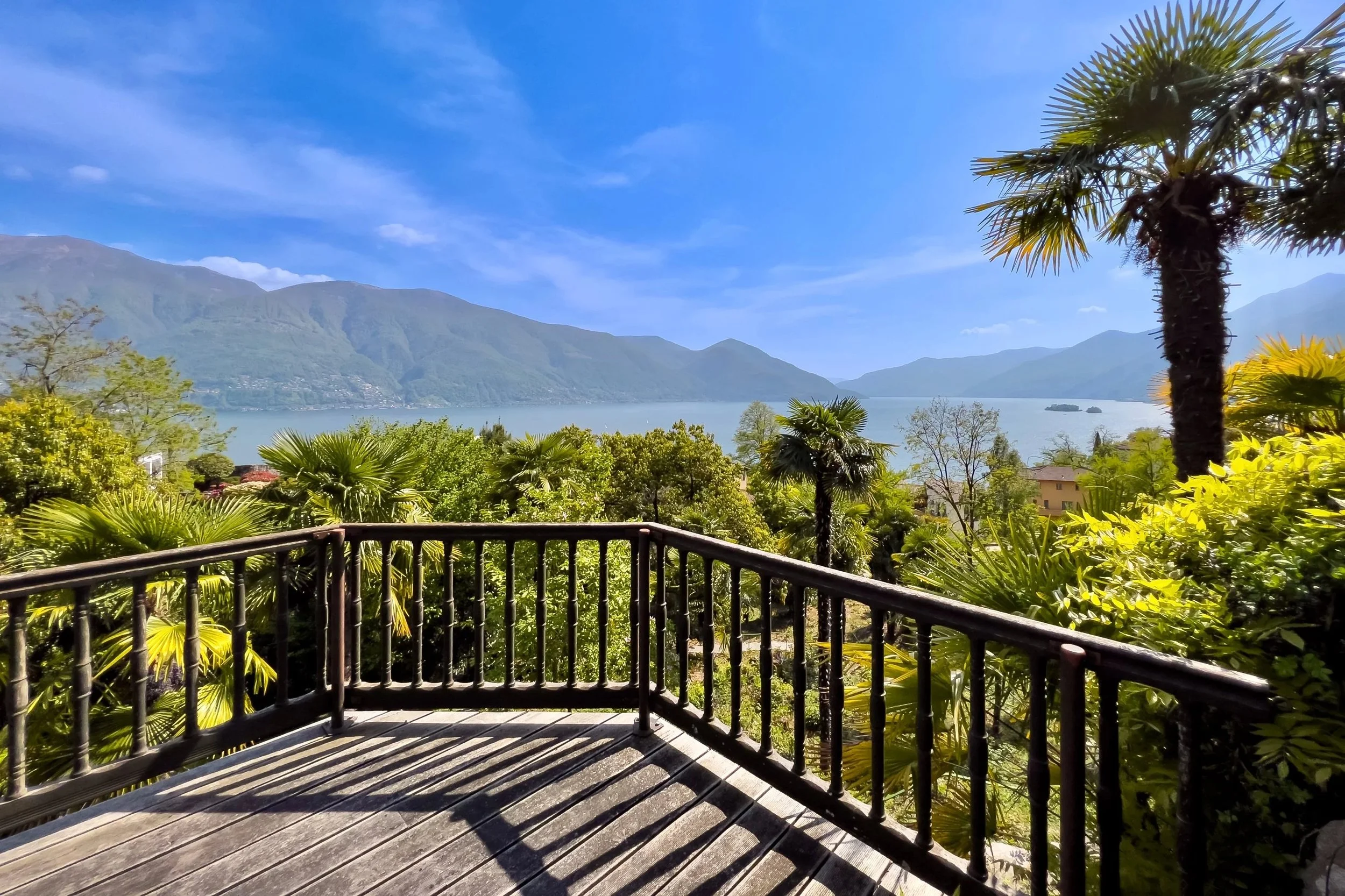 Ein magischer Ort am Monte Verità in Ascona - Bauland in Hanglage mit Wald &amp; Blick auf den Lago Maggiore