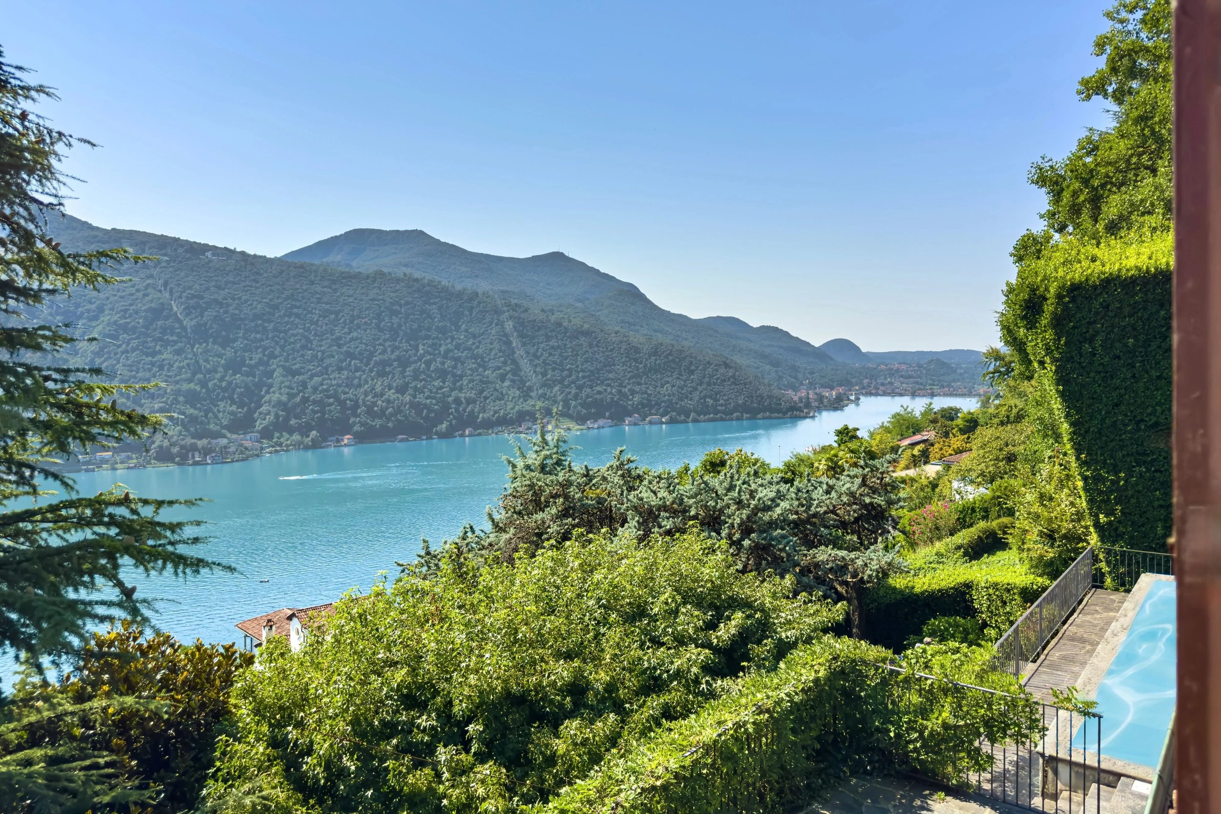 Eleganza mediterranea in Ticino - Splendida villa con piscina, sauna e vista incomparabile sul lago a Vico Morcote