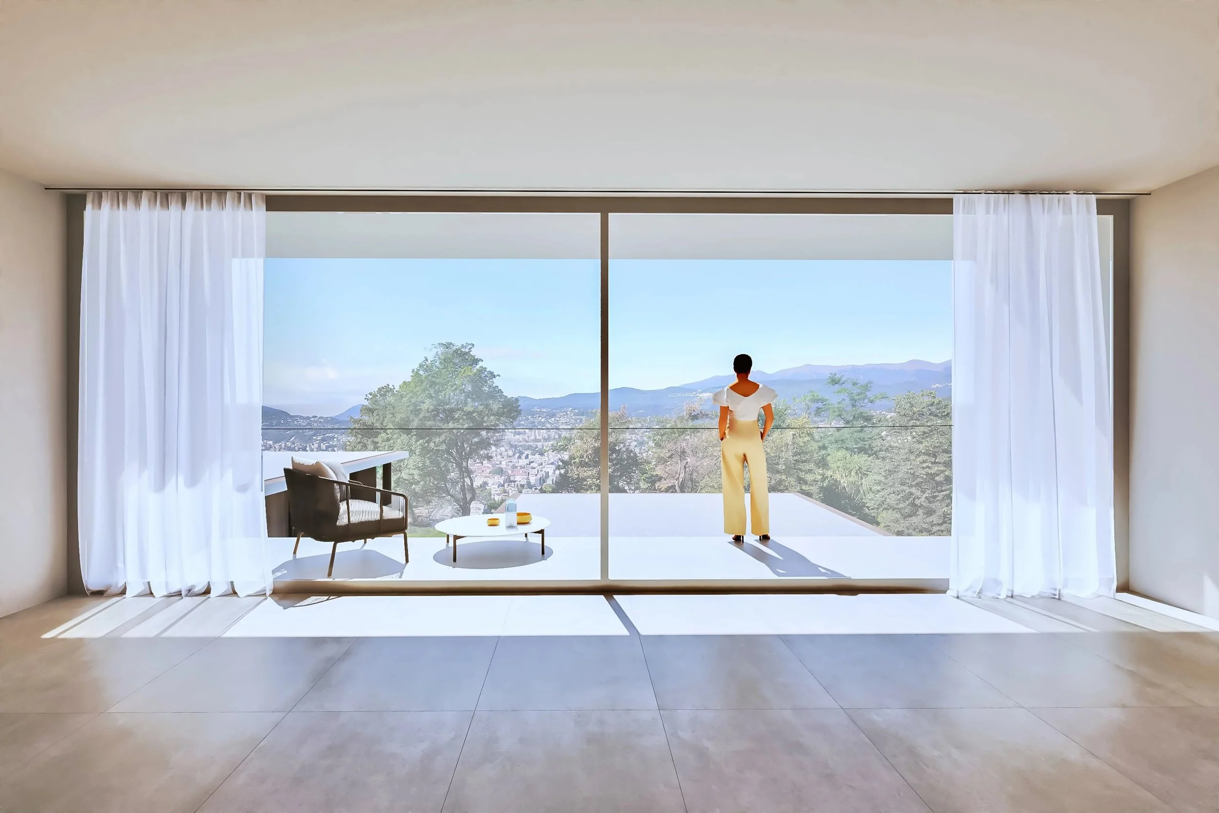 Spazio alla sua immaginazione - Terreno edificabile con progetto approvato per una villa moderna con bella vista
