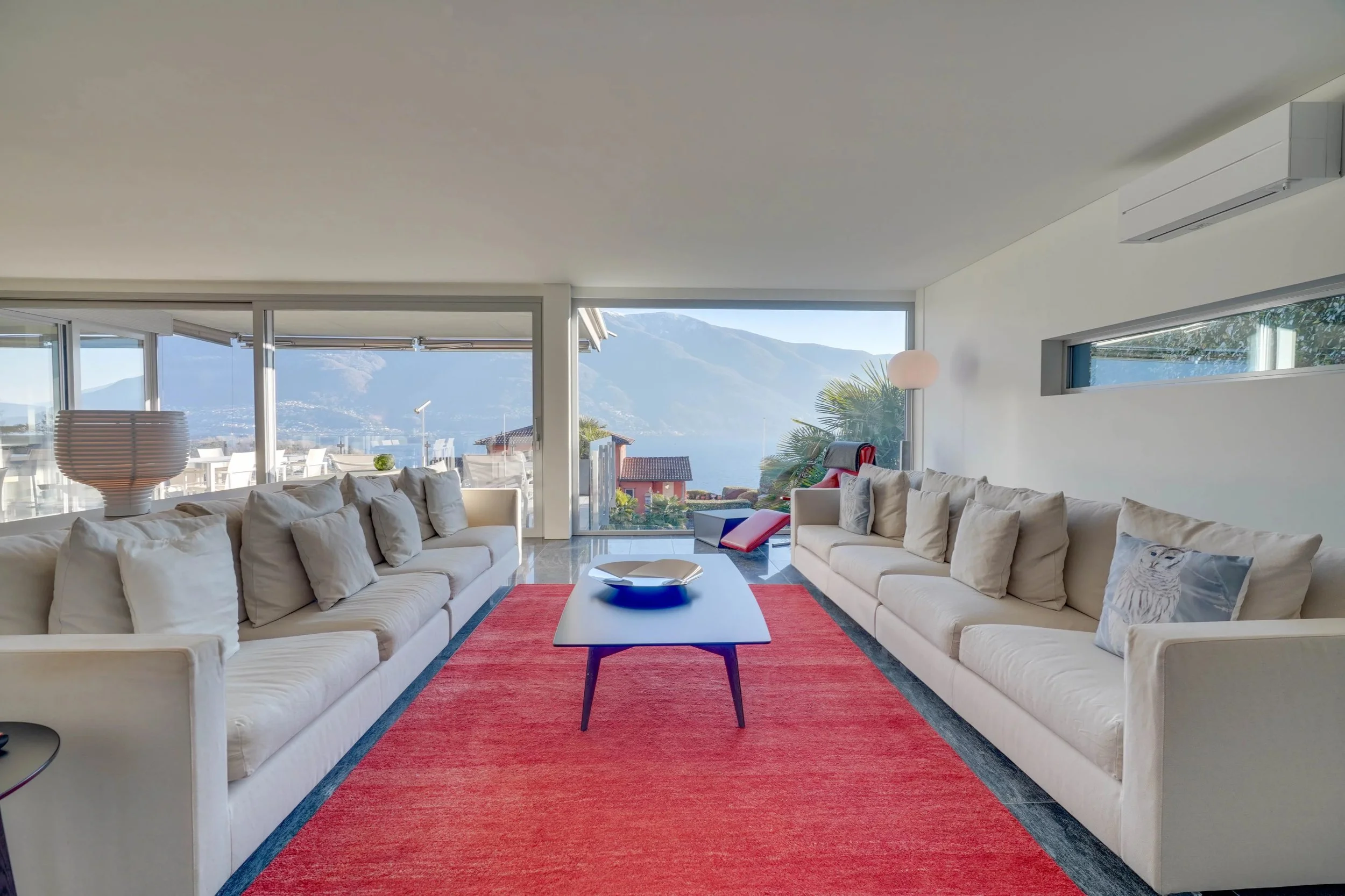 Set in Ascona’s most exclusive location - Luxury duplex apartment with private garden, pool &amp; panoramic views of Lake Maggiore