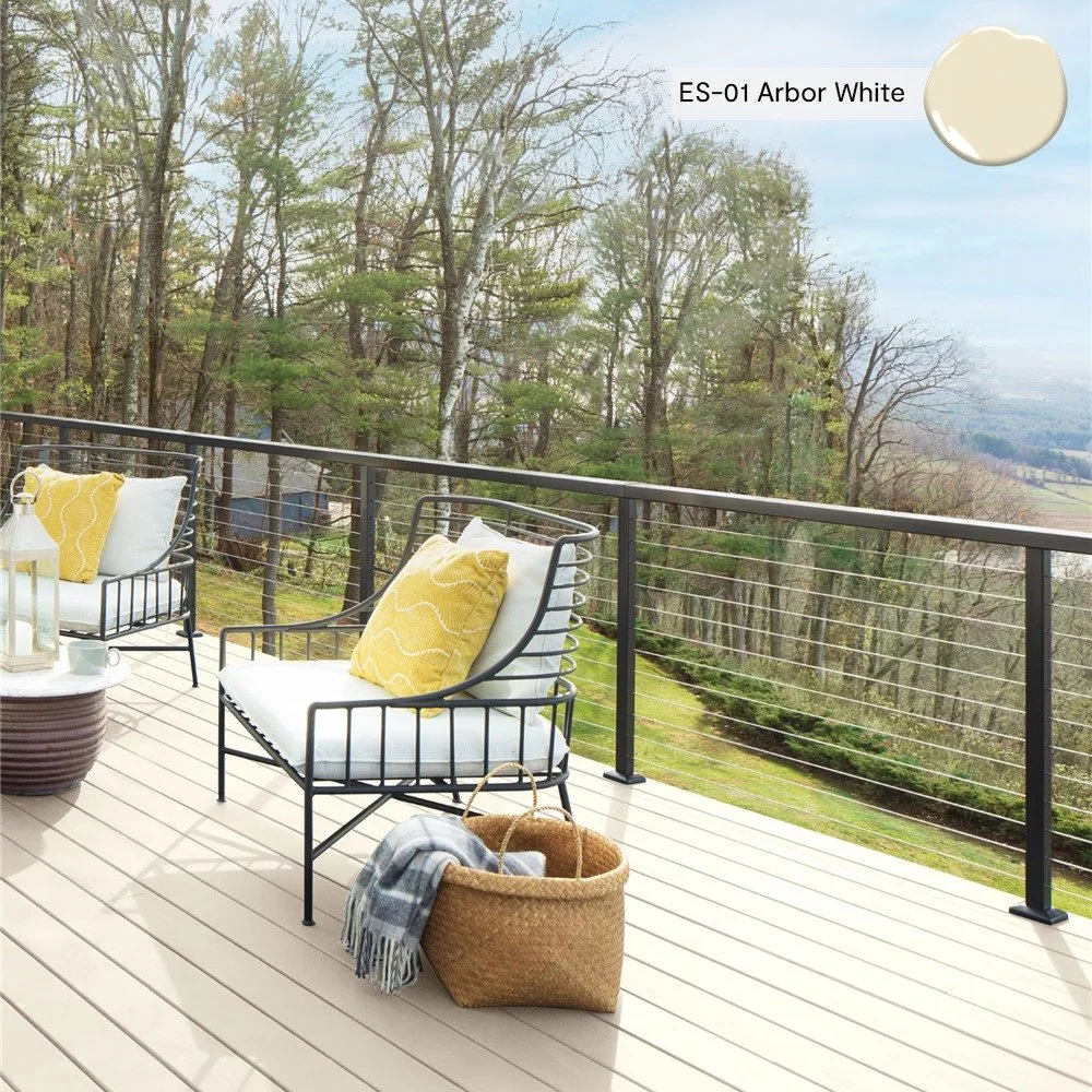 Woodluxe by Benjamin Moore comes in all sorts of colours and opacities to really elevate your outdoor spaces. While the solid opacity has the most colour options, semi-solid and semi-transparent have about 75 options as well. Check these unique colou