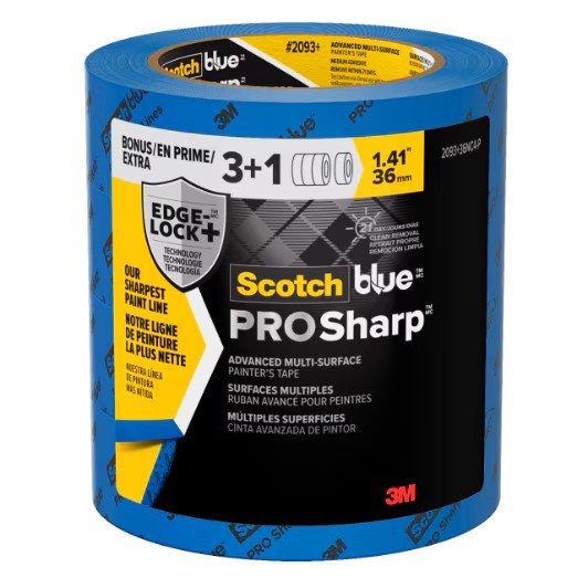 ScotchBlue PRO Sharp Painter's Tape (4 Pack)
