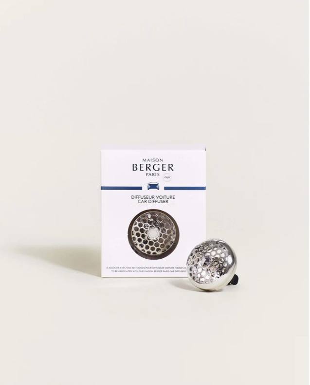 Honeycomb Car Vent Clip - Chrome.PNG