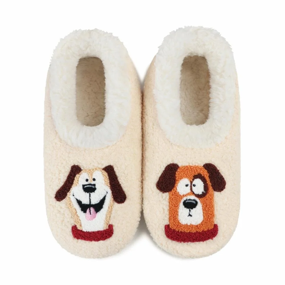 Happy Dog / Sad Dog Embroidered