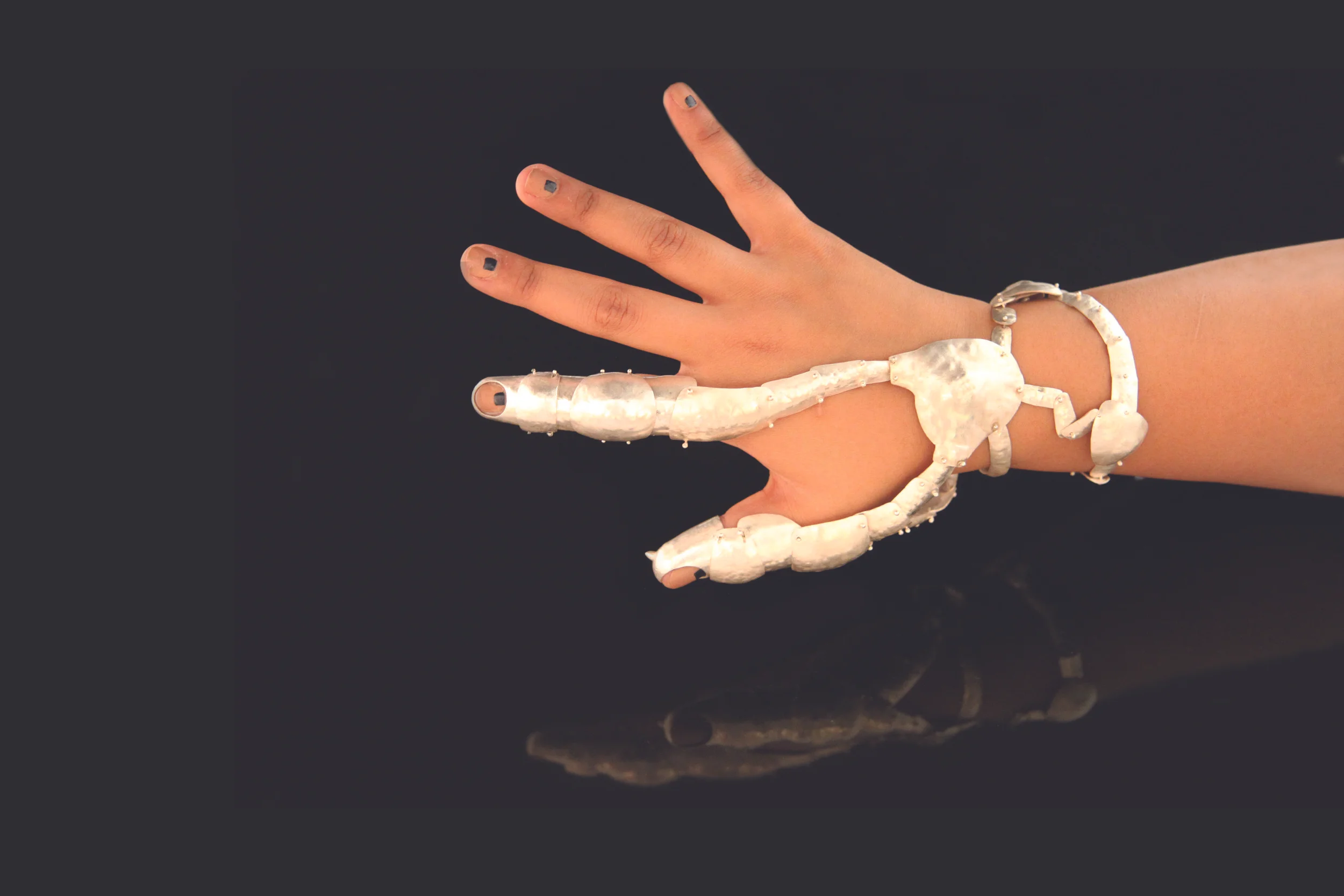 Hand piece: sterling silver 2010