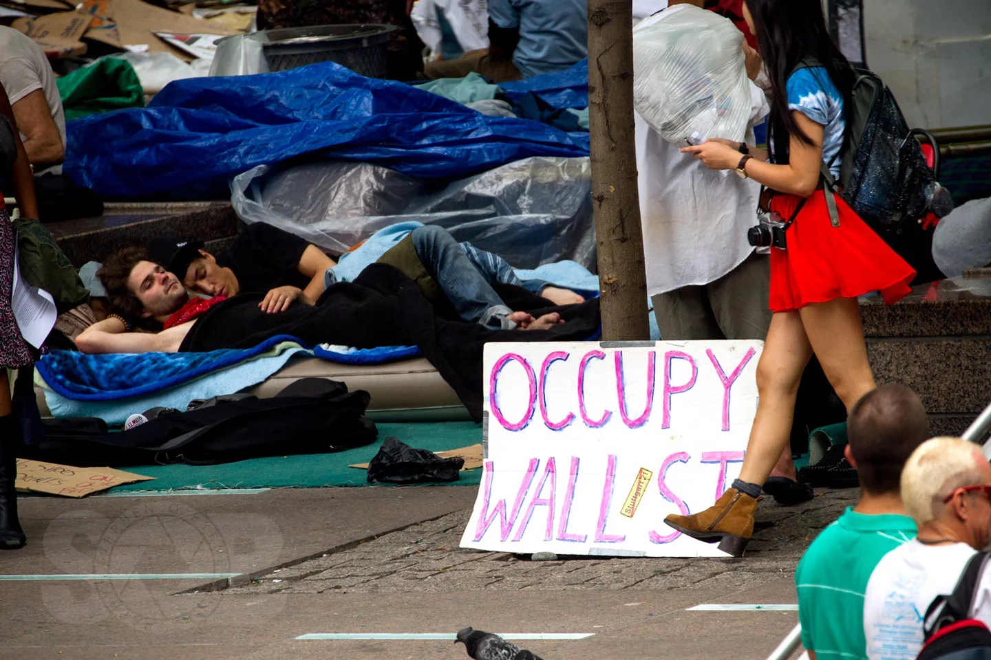 Zuccotti Park, September 24, 2011.