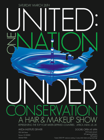 Aveda Water Conservation Flyer