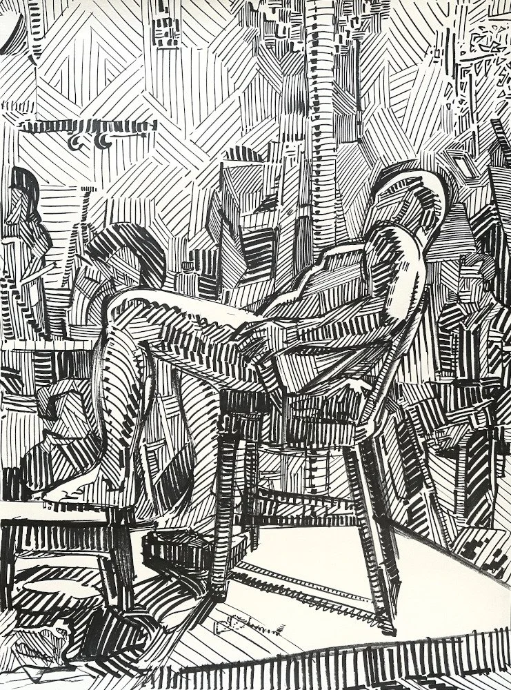  Marker on Paper   18×24 